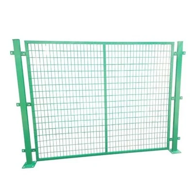 Valla de metal recubierta de PVC